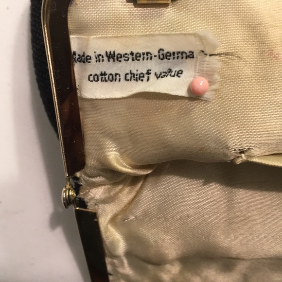 Vintage Tapestry Handbag Made In Germany - Picture 3 of 4